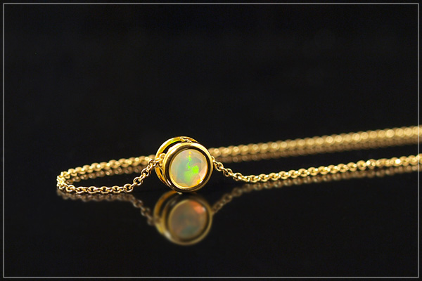 14kgf オパールのシャンデリアピアス 14kgf オパールのシャンデリアピアス