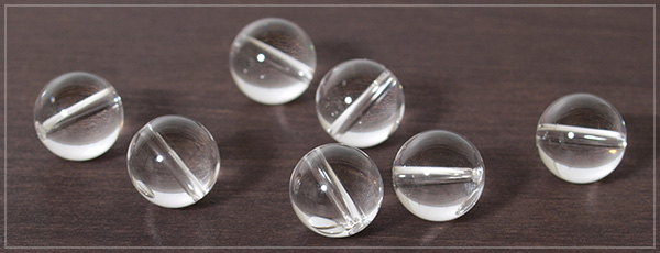 水晶10ミリ玉ペンダントトップ