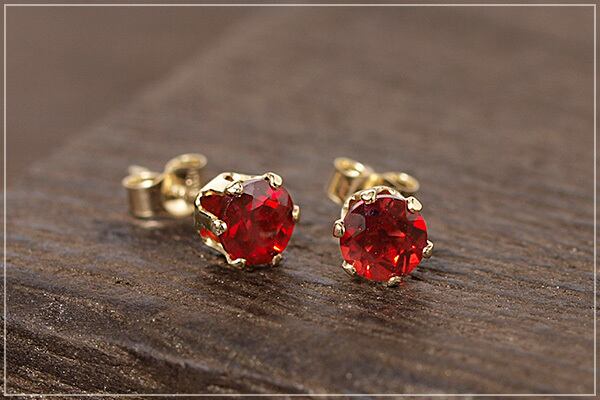【限定】チベット産アンデシンK14GFスタッドピアス