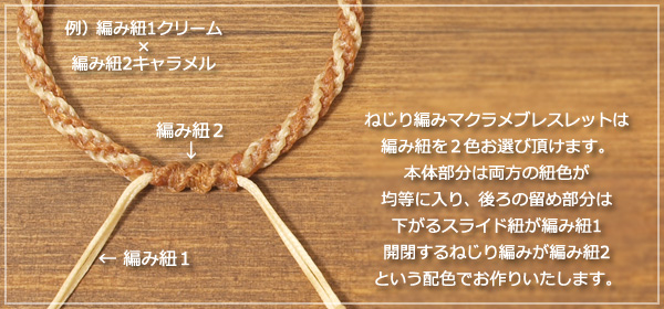 エピドートインクォーツ＋グリーンガーネット＋シトリン＋ヒマラヤ産水晶ねじり編みマクラメブレスレット